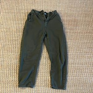 Zara Mom/Paperbag style pants